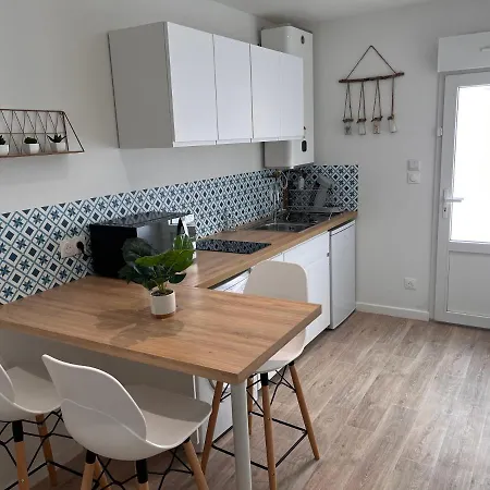 Cosy Avec Terrasse, Proche Chantiers Et Airbus 아파트